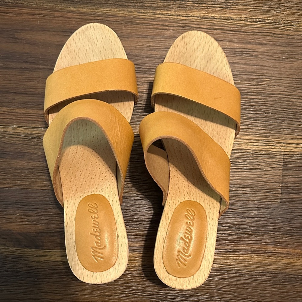 Madewell Women's Brown Slide Sandals